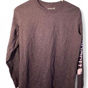 Carhartt Long Sleeve Tee - Dark Brown